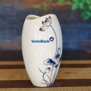 Bình hoa in logo đẹp Đẹp Tinh Tế BHLGQBV34