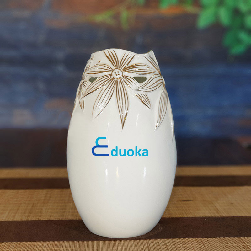 Lọ hoa in logo Eduoka cao cấp cho doanh nghiệp BHLGQBV38 2 Lọ hoa in logo Eduoka cao cấp cho doanh nghiệp BHLGQBV38
