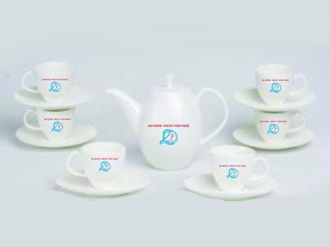 Bộ Ấm chén uống trà Minh Long quà tặng 0.47 L Anna Cao Trắng Giá In Logo quà tặng chính hãng Theo Yêu Cầu ACLGQBV10 Bộ Ấm chén uống trà Minh Long quà tặng 0.47 L Anna Cao Trắng Giá In Logo quà tặng chính hãng Theo Yêu Cầu ACLGQBV10