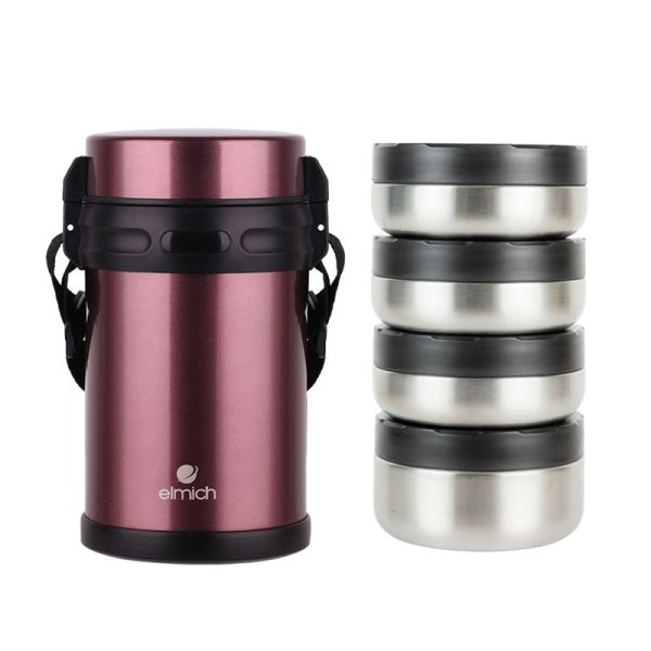 Hộp cơm giữ nhiệt văn phòng Inox 304 Emich EL8294 dung tích 2 Lit Giá Rẻ BGNQBV185
