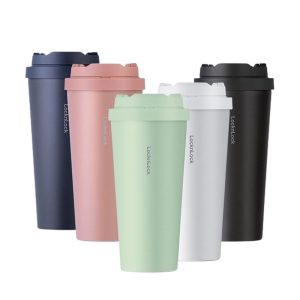 LHC3249WHT - Bình giữ nhiệt LocknLock Energetic Tumbler 550ml - Màu trắng Ý Nghĩa BGNQBV137