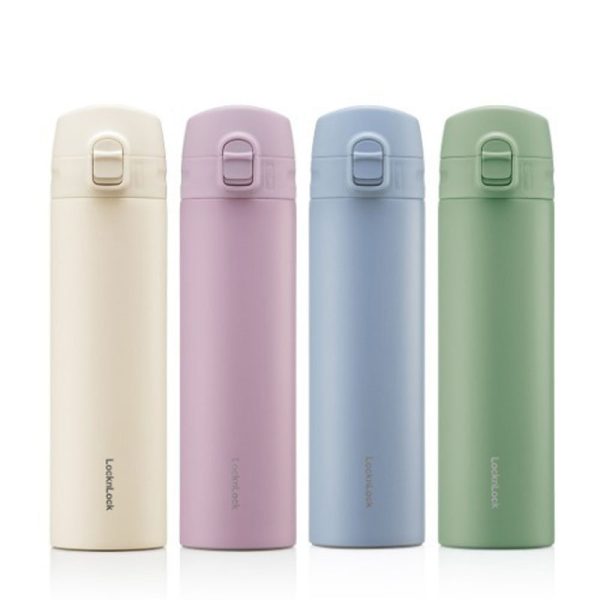 LHC3270IVY - Bình giữ nhiệt LocknLock Slim Fit OneTouch 400ml - Màu trắng ngà Giá Tốt Sang Trọng BGNQBV148