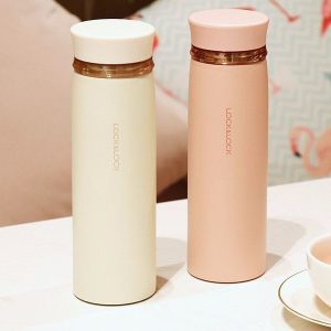 LHC4131IVY - Bình giữ nhiệt Lock&Lock Feather Light Ring Vacuum Tumbler 450ml - Màu ngà ý nghĩa BGNQBV132