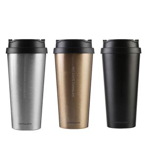 LHC4151SLV - Bình giữ nhiệt bằng thép không gỉ Lock&Lock Clip Tumbler 540ml - Màu bạc Tiện dụng BGNQBV141