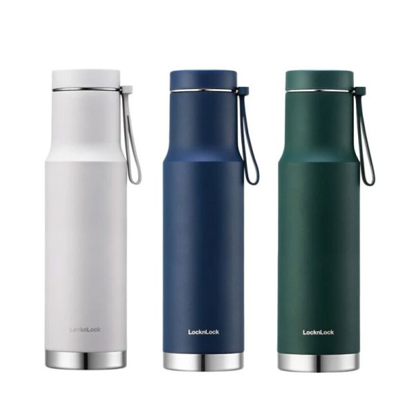 LHC4199DGRN - Bình giữ nhiệt LocknLock Metro Edge Tumbler 620ml - Màu xanh lá đậm Sang Trọng BGNQBV123