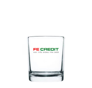 Ly thủy tinh in logo Fe Credit Cao Cấp LTTLGQBV30