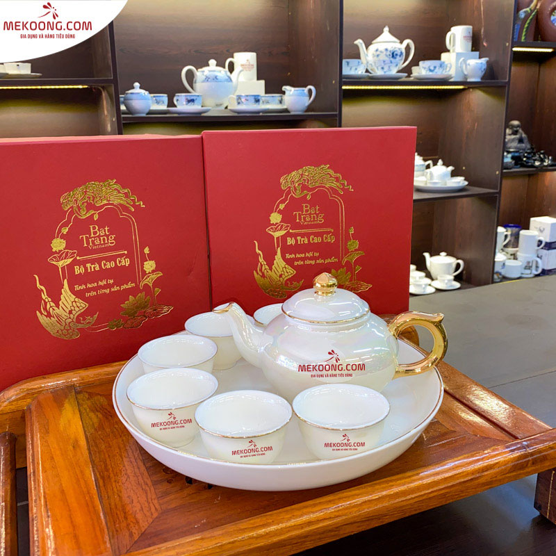 Mô Tả Về Sản Phẩm Ấm Chén In Logo Quà Tặng No.4664 Mekoong HG Đẹp Ấm Chén In Logo Quà Tặng No.4664 Mekoong HG Đẹp