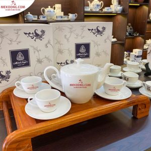 Ấm Chén In Logo Quà Tặng No.4675 Mekoong HG Chính Hãng