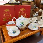 Ấm Chén Quà Tặng In Logo Thành Thịnh No.4715 Mekoong HG Cao Cấp Giá Tốt Sang Trọng ACLGQBV60