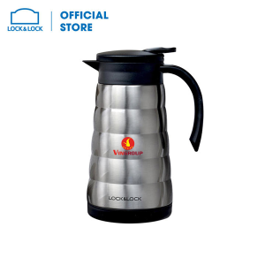 Bình đựng cà phê Lock&Lock Tower Vacuum 800ml – Màu bạc – LHC1442SLV in logo Vingroup MK cho doanh nghiệp BGNQBV25