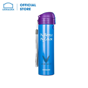 Bình giữ nhiệt cao cấp Lock&Lock 300ml Grace Vacuum LHC3208B – xanh dương in logo Vinfast MK cho khách hàng BGNQBV26