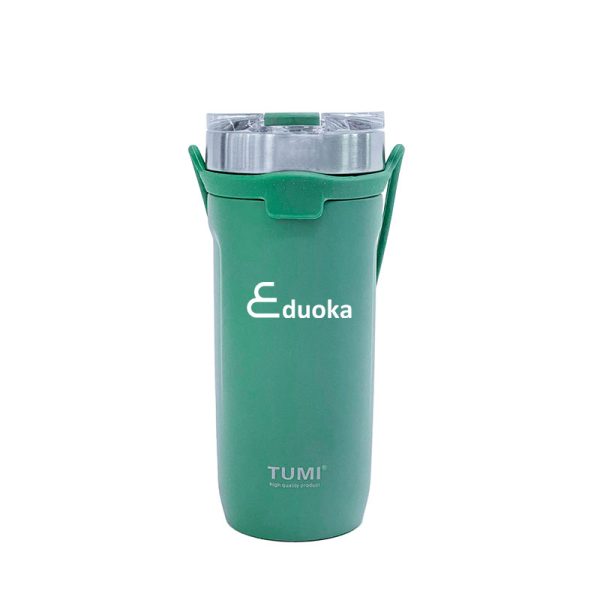 Bình giữ nhiệt in logo EDUOKA cao cấp cho doanh nghiệp BGNQBV116