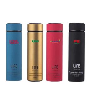 Bình giữ nhiệt in logo làm quà tặng tài chính Sang Trọng BGNQBV110