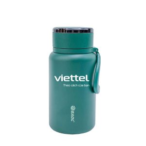 Quà tặng bình giữ nhiệt in logo Viettel Đẹp BGNQBV66