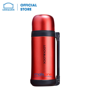 Bình giữ nhiệt Lock&Lock Soft Handle LHC1417RED 500ml Màu đỏ in logo Mobiphone MK Sang Trọng BGNQBV32