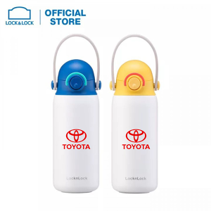 Bình giữ nhiệt LocknLock DIY Strap Tumbler LHC3283 350ml in logo Toyota MK Sang Trọng BGNQBV19