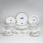 Bộ đồ ăn Minh Long Sago Thiên Tuế 30 sản phẩm in logo Bitis HG