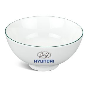 Chén Sứ Ăn Cơm Minh Long Jasmine – Chỉ Xanh Lá In Logo HUYNDAI HG