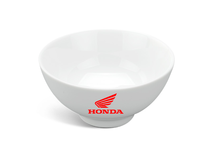Chén Sứ Ăn Cơm Minh Long Jasmine – Trắng in Logo Honda HG Chén Sứ Ăn Cơm Minh Long Jasmine – Trắng in Logo Honda HG