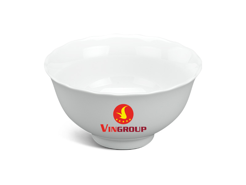 Chén Sứ Ăn Cơm Minh Long Mẫu Đơn IFP – Trắng Ngà In Logo Vingroup HG Chén Sứ Ăn Cơm Minh Long Mẫu Đơn IFP – Trắng Ngà In Logo Vingroup HG