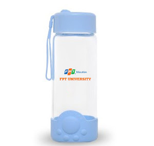 Bình nước nhựa in logo quà tặng FPT BGNMK9 Giá Rẻ BGNQBV55