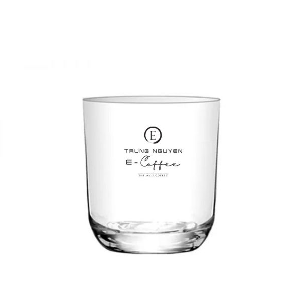 Ly thủy tinh in logo in logo cafe trung nguyên Ý Nghĩa LTTLGQBV07
