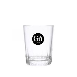 Ly thủy tinh in logo quán gờ café Đẹp Tinh Tế LTTLGQBV08