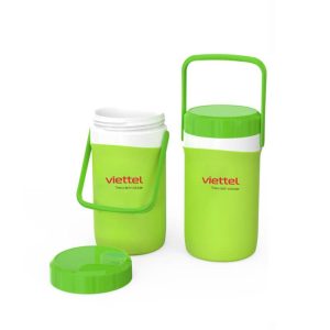 Quà tặng bình giữ nhiệt in logo tập đoàn Viettel (Duy Tân Mekoong) Theo Yêu Cầu BGNQBV75