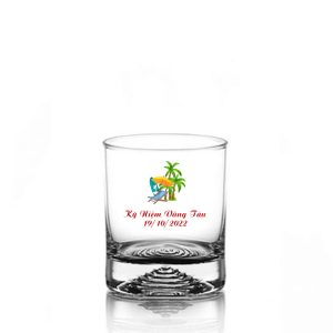 Ly thủy tinh in logo làm kỷ niệm Giá Rẻ LTTLGQBV29