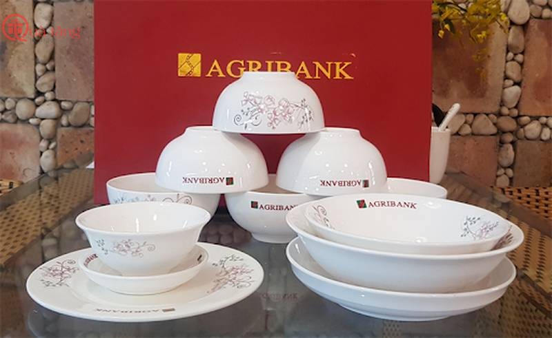 Bộ đồ ăn in logo Set Mẫu Quà Tặng Doanh Nghiệp Giá Rẻ, Cao Cấp Tại HCM