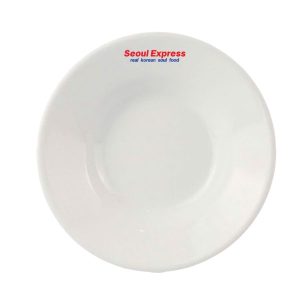 Dĩa Sứ Tròn Sâu Lòng In Logo Quà Tặng Seoul Express DT1