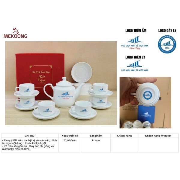 Mục Đích Sử Dụng Của Sản Phẩm Ấm Chén In Logo Quà Tặng Bát Tràng Trắng Trơn Giá Rẻ ACILGBT90