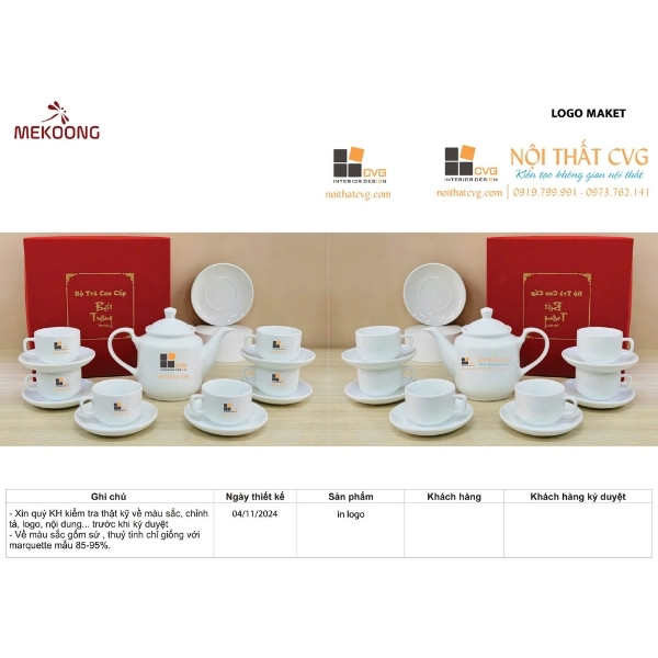 Điểm Mạnh Nổi Bật Của Sản Phẩm Ấm Chén In Logo Quà Tặng Bát Tràng Trắng Trơn Giá Rẻ ACILGBT90