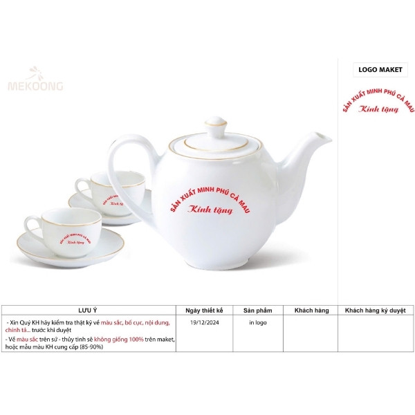 Đôi Nét Về Sản Phẩm Ấm Chén In Logo Quà Tặng Minh Long Trắng Camellia Chỉ Vàng Đẹp ACILGML79 Ấm Chén In Logo Quà Tặng Ming Long Trắng Camellia Chỉ Vàng Đẹp ACILGML79