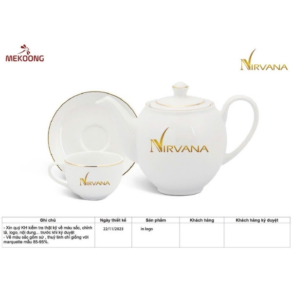 Đôi Nét Về Sản Phẩm Ấm Chén In Logo Quà Tặng Minh Long Trắng Camellia Chỉ Vàng Đẹp ACILGML79 Ấm Chén In Logo Quà Tặng Ming Long Trắng Camellia Chỉ Vàng Đẹp ACILGML79