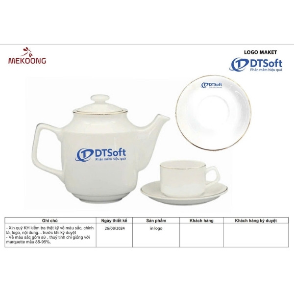 Điểm Nổi Bật Của Ấm Chén In Logo Quà Tặng Minh Long Jasmine Chỉ Vàng ACILGML94 Ấm Chén In Logo Quà Tặng Minh Long Jasmine Chỉ Vàng ACILGML94