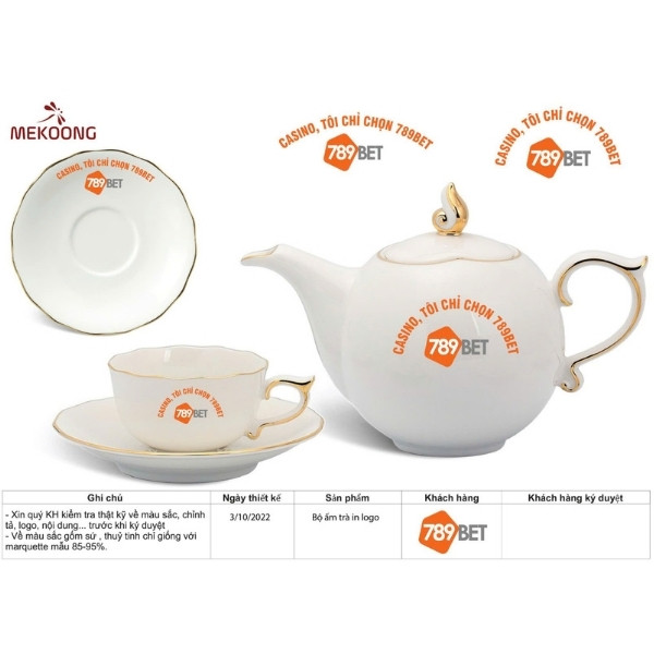 Mục đích sử dụng Của Sản Phẩm Ắm Chén In Logo Quà Tặng Quà Tặng Minh Long – Bưởi Lửa ACILGML74