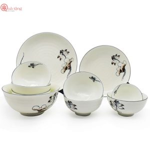 Bộ Đồ Ăn In Logo Tổng hợp mẫu quà tặng bất động sản doanh nghiệp ý nghĩa