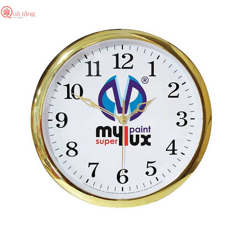 Đồng hồ in logo Set Bộ Quà Tặng Đại Hội Đảng Bộ Chất Lượng Ý Nghĩa