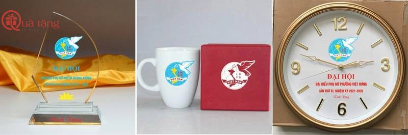 Quà tặng đại hội Hội Liên hiệp Phụ nữ Việt Nam Set Bộ Quà Tặng Đại Hội Đảng Bộ Chất Lượng Ý Nghĩa