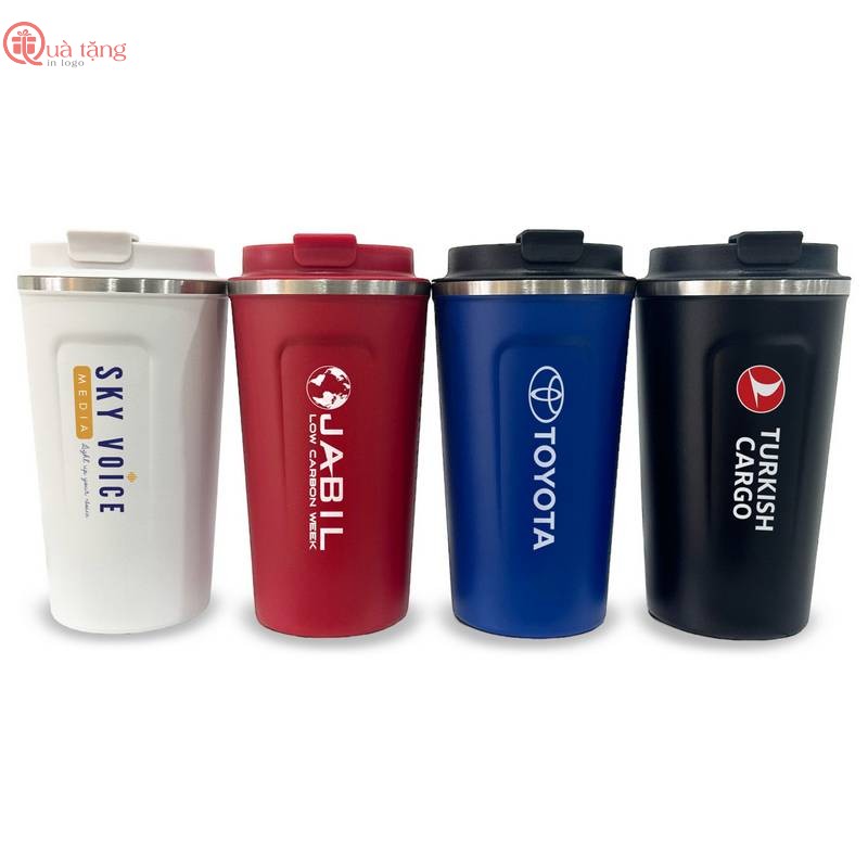 Ly Giữ Nhiệt In Logo Set Bộ Quà Tặng Đại Hội Đảng Bộ Chất Lượng Ý Nghĩa