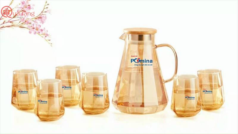 Bộ ly thủy tinh in logo Gợi ý 39+ mẫu quà tặng lễ tết ý nghĩa, cao cấp, chất lượng