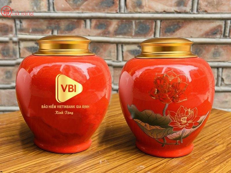 Hũ đựng trà in logo Gợi ý 39+ mẫu quà tặng lễ tết ý nghĩa, cao cấp, chất lượng