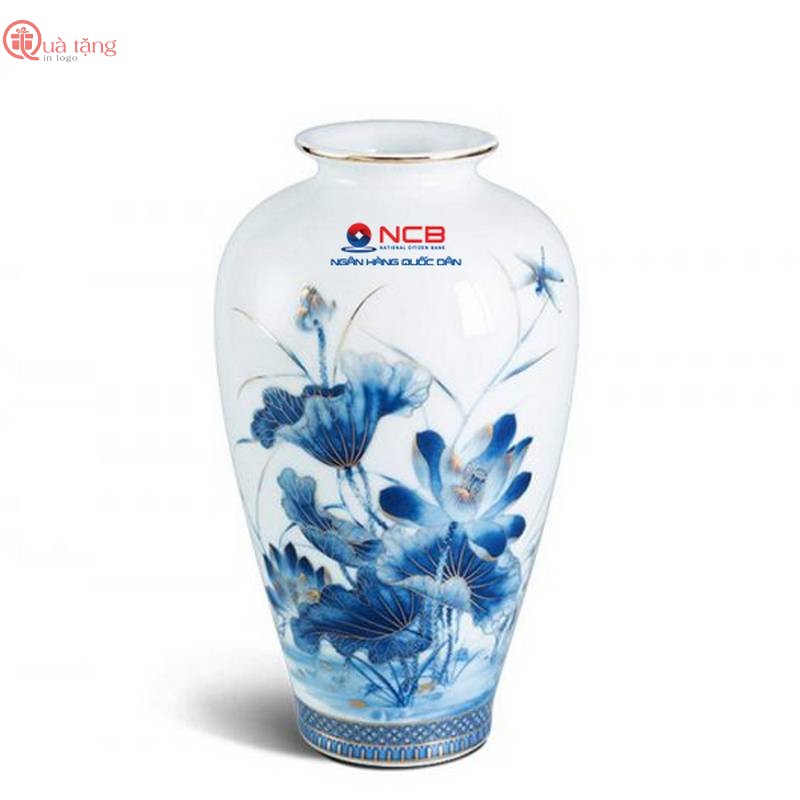 Bình hoa quà tặng in logo TOP 49+ Quà tặng tài chính ngân hàng ý nghĩa, độc đáo