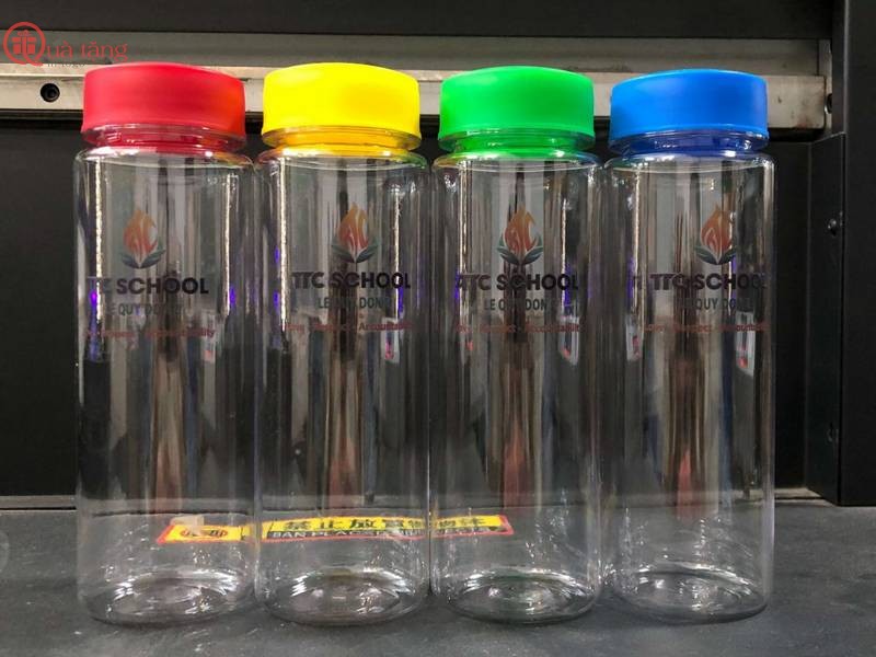Bình Thủy Tinh In Logo 21+ Mẫu quà tặng tri ân khách hàng độc đáo, ấn tượng