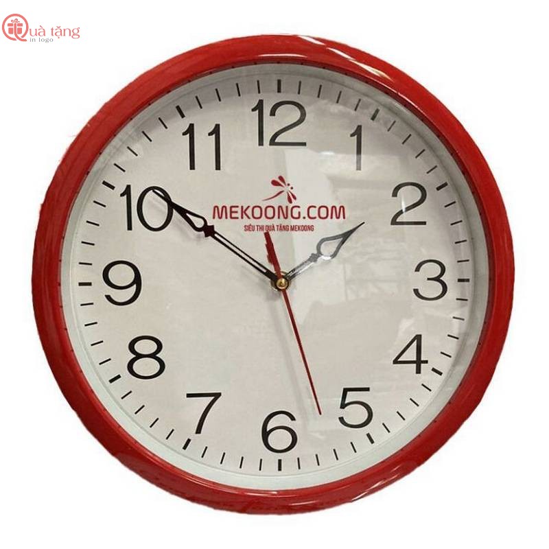 Đồng hồ in logo 21+ Mẫu quà tặng tri ân khách hàng độc đáo, ấn tượng