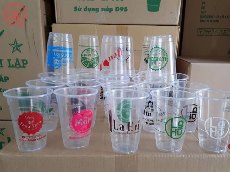 In logo trên ly, cốc, chai nhựa In logo là gì? Các phương pháp in logo phổ biến hiện nay