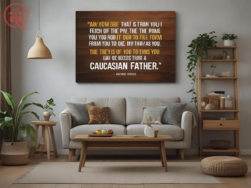 Tranh canvas in câu nói truyền cảm hứng từ Cha TOP 40+ quà tặng ngày của cha 15/6 ý nghĩa, độc đáo