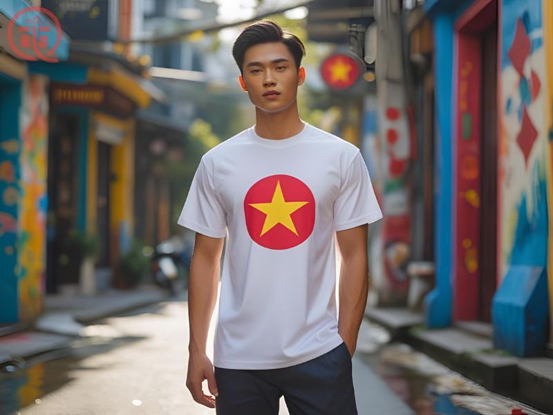 Áo thun đồng phục in thông điệp 2/9 Danh sách 35+ quà tặng quốc khánh 2/9 ý nghĩa, ấn tượng
