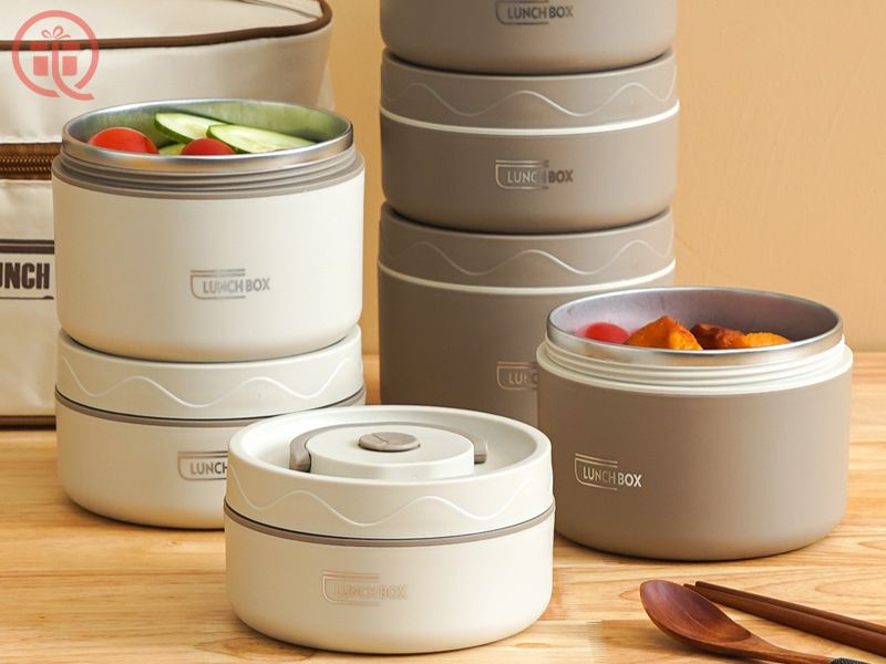Hộp cơm giữ nhiệt in logo Danh sách 35+ quà tặng quốc khánh 2/9 ý nghĩa, ấn tượng